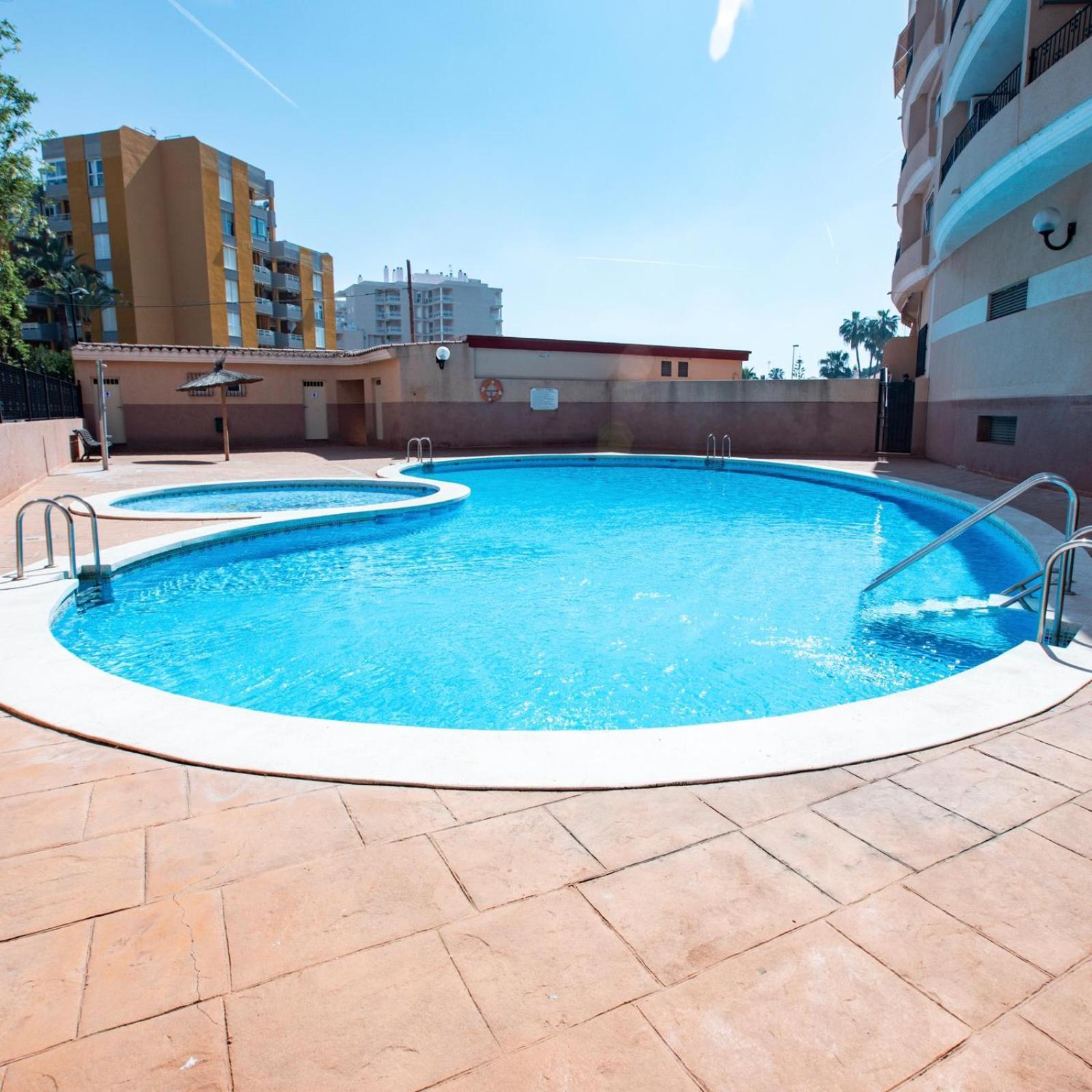 Perla De Mar - Atico Con Amplia Terraza 40M2, Piscina Y Parking En Playa Canet Canet d'En Berenguer Eksteriør billede